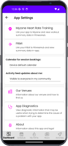 App Settings