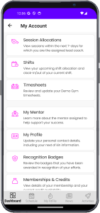 My Account